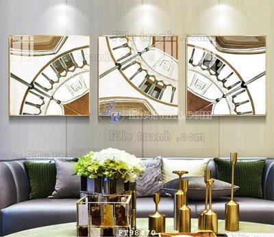 File gốc File tranh treo tường pha lê gương FT98470 (cho in 3D) độc đáo