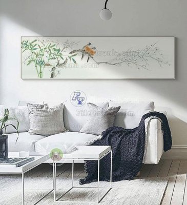 File gốc in tráng gương File tranh treo tường pha lê gương FT98501 chi tiết