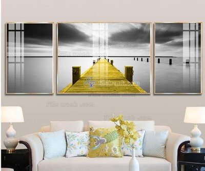 File gốc File tranh treo tường pha lê gương FT98537 (in mica) cắt laser