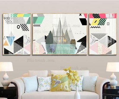 File tranh File tranh treo tường pha lê gương FT98552 (ảnh gốc) độ nét vượt trội