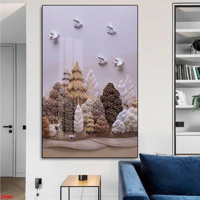 File in trần File tranh lối vào FT9905 (bản gốc) bầu trời