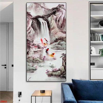 File gốc File tranh lối vào FT9912 (trang trí) phòng trẻ em