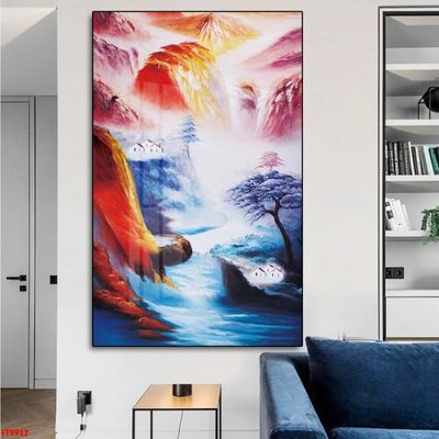 File tranh File tranh lối vào FT9932 (gốc) chủ đề tĩnh vật