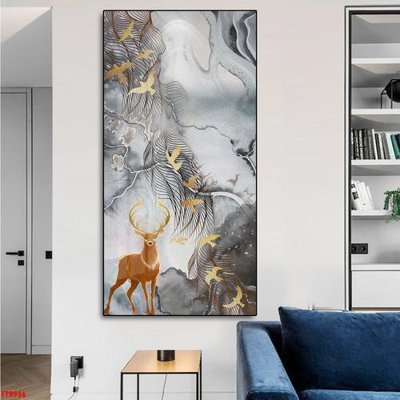 File tranh ảnh gốc File tranh lối vào FT9936 dùng cho in khổ lớn