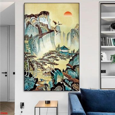 File gốc File tranh lối vào FT9958 (in tráng gương) hiện đại