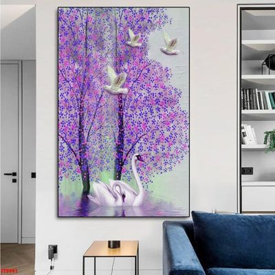 File gốc File tranh lối vào FT9991 (in lụa) cao cấp