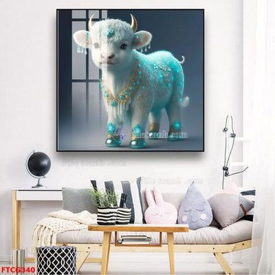File gốc Tranh 12 con giáp FTCG340 (cho in UV) siêu nét