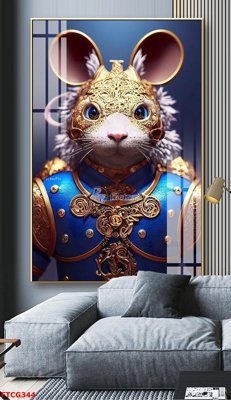 Tải file tranh Tranh 12 con giáp FTCG344 (gốc) tại Filetranh.com