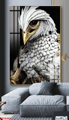 File in trần Tranh 12 con giáp FTCG353 (file gốc) hoa văn 3D