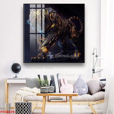 File ảnh Tranh 12 con giáp FTCG375 (gốc) cho trang trí nhà hàng