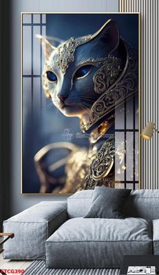 Download file gốc Tranh 12 con giáp FTCG390 (in mica) trang trí