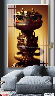 File gốc in ấn Tranh 12 con giáp FTCG396 (sẵn sàng tải về)