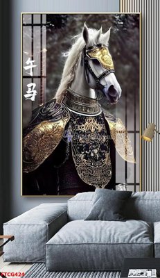 File tranh in mica Tranh 12 con giáp FTCG424 (độ phân giải cao)