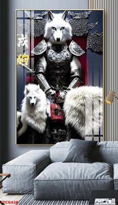 File gốc Tranh 12 con giáp FTCG428 (phong cách) châu Âu