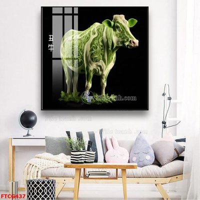 File tranh Tranh 12 con giáp FTCG437 (gốc) chủ đề tĩnh vật