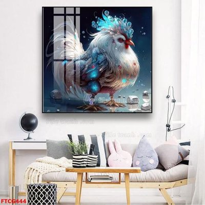 File ảnh Tranh 12 con giáp FTCG444 (gốc) in Hiflex