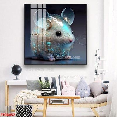 File tranh Tranh 12 con giáp FTCG457 (gốc) chủ đề động vật