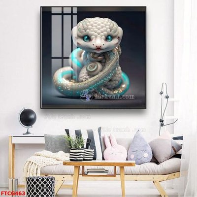 Ảnh gốc Tranh 12 con giáp FTCG463 (độ nét cao) in tráng gương