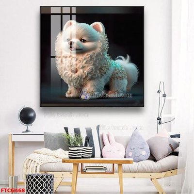 Download file gốc Tranh 12 con giáp FTCG468 (in mica) trang trí