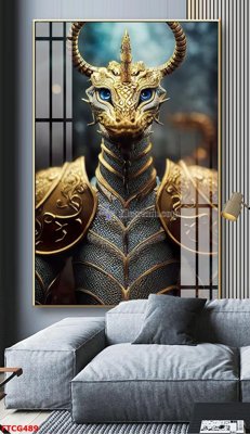 File gốc Tranh 12 con giáp FTCG489 (cho in ấn) từ kho Filetranh