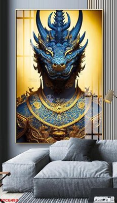 Mua file gốc Tranh 12 con giáp FTCG493 (PSD) tại Filetranh.com