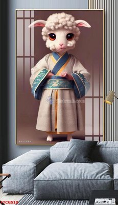 File gốc Tranh 12 con giáp FTCG510 cho in ấn và thiết kế