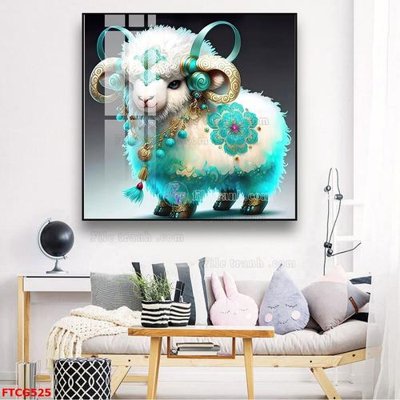 File tranh Tranh 12 con giáp FTCG525 (ảnh gốc) độ nét vượt trội