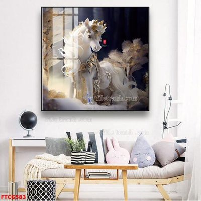 File gốc in ấn Tranh 12 con giáp FTCG583 chuẩn màu CMYK