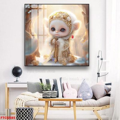 File tranh gốc Tranh 12 con giáp FTCG585 (bản quyền) Filetranh.com