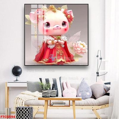 Tải file Tranh 12 con giáp FTCG594 (gốc) làm tranh trang trí
