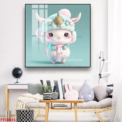 File PSD Tranh 12 con giáp FTCG671 (bản gốc) chất lượng nhất