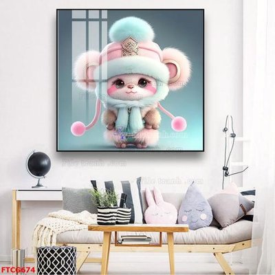 File gốc Tranh 12 con giáp FTCG674 (PNG) trong suốt (transparent)