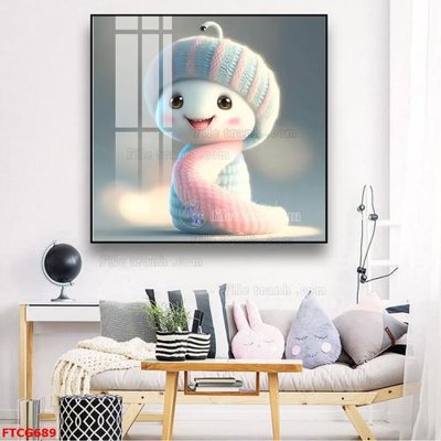 Hình ảnh file gốc in lụa Tranh 12 con giáp FTCG689