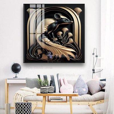 File gốc in ấn Tranh 12 con giáp FTCG823 chất lượng vượt trội