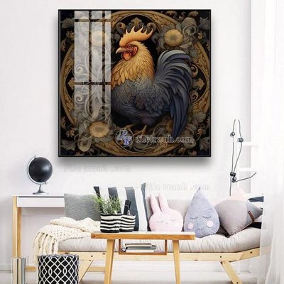 File gốc Tranh 12 con giáp FTCG860 (PSD/TIFF) độ phân giải cao