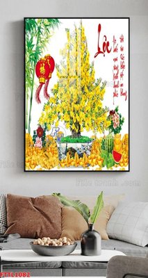 Tải file File tranh chậu mai bonsai FTTL1082 (ảnh gốc) 300dpi File tranh chậu mai bonsai FTTL1082