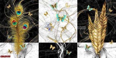 Download file File gốc in bộ tranh decor treo tráng gương canvas GB15055 (gốc) in mica ốp bếp