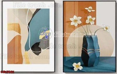 File in lụa File gốc in bộ tranh decor treo tráng gương canvas GB15081 (phong cảnh) File gốc in bộ tranh decor treo tráng gương canvas GB15081