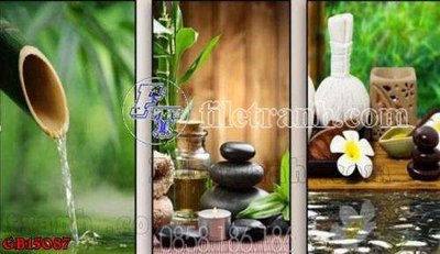 File gốc File gốc in bộ tranh decor treo tráng gương canvas GB15087 (ảnh chi tiết) để in lụa