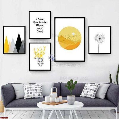 File PSD File gốc in bộ tranh decor treo tráng gương canvas GB15098 (gốc) cho designer