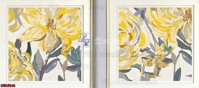 File tranh File gốc in bộ tranh decor treo tráng gương canvas GB15116 (bản gốc) trang trí văn phòng