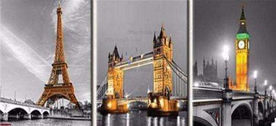 File tranh gốc File gốc in bộ tranh decor treo tráng gương canvas GB15200 (bản quyền) Filetranh.com