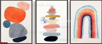 File gốc File gốc in bộ tranh decor treo tráng gương canvas GB15245 (cho in 3D) độc đáo