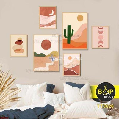 File gốc File gốc in bộ tranh decor treo tráng gương canvas GB15306 (ảnh chi tiết) để in ấn