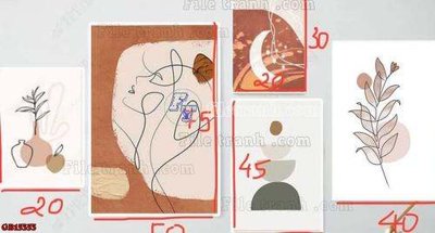 Tải file gốc File gốc in bộ tranh decor treo tráng gương canvas GB15353 (in khổ lớn) quảng cáo