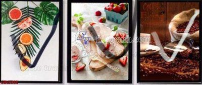 Ảnh gốc File gốc in bộ tranh decor treo tráng gương canvas GB15382 (siêu chi tiết) để in ấn