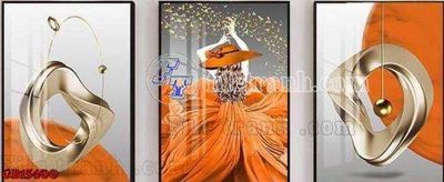 File gốc File gốc in bộ tranh decor treo tráng gương canvas GB15400 (cho in UV) siêu nét