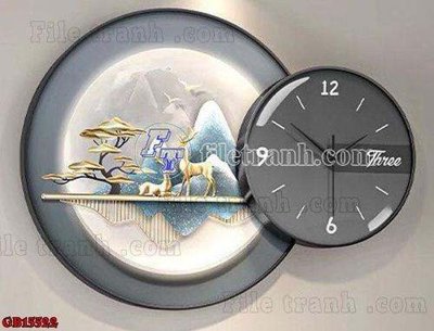 File gốc File gốc in bộ tranh decor treo tráng gương canvas GB15522 (cho in ấn) từ kho Filetranh