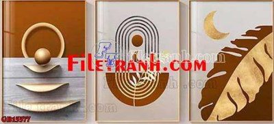 File PSD File gốc in bộ tranh decor treo tráng gương canvas GB15577 (nguyên bản) cho thiết kế