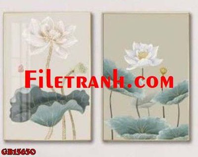 File gốc in mica File gốc in bộ tranh decor treo tráng gương canvas GB15630 chất lượng